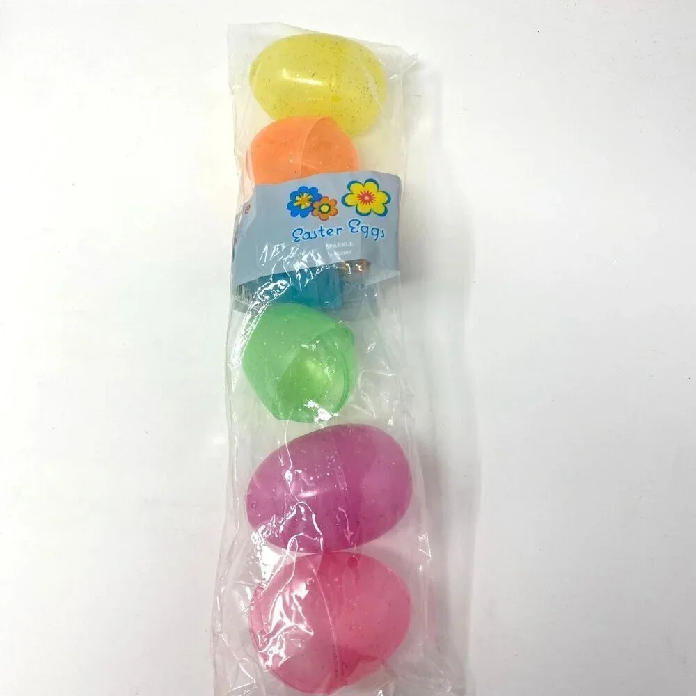 Target Sparkle Plastic Easter Eggs Fillable Treats Party